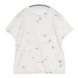 Pal'las Palace ラフィ天竺プリント CT25160B サイズ3 半袖Ｔシャツ カットソー ホワイト ブルー レディース パラスパレス【中古】6-0817S◎