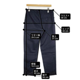 Pal'las Palace コットン混 ストレッチ テーパードパンツ 日本製 サイズ3 パンツ ネイビー レディース パラスパレス【中古】6-0927G△