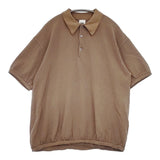 STAR&STRIPE 25SS オーバーFIT ポロプルオーバー 定価9350円 SSMD-092 ポロシャツ ブラウン レディース スターアンドストライプ【中古】6-0817S◎