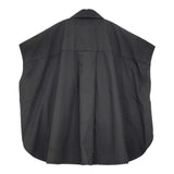 AEWEN MATOPH 25SS ラッフル ドルマンシャツ 定価23100円 8716-2-630060 ブラウス シャツ ブラック レディース イウエンマトフ【中古】6-0817S◎