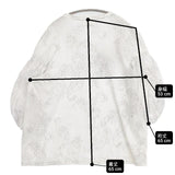 KAPITAL 天竺 リネン ペイズリーブッファンT パフスリーブカットソー 刺し子 サイズ0 XS Ｔシャツ カットソー ホワイト レディース キャピタル【中古】6-0930M∞
