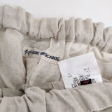 TIGRE BROCANTE REMAKE EURO LINEN SHEETS MIX TAGOSAKU PANTS リメイクユーロリネンシーツミックスタゴサクパンツ パンツ ベージュ レディース ティグルブロカンテ【中古】6-0821M♪