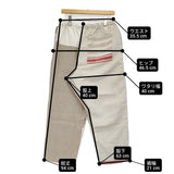 TIGRE BROCANTE REMAKE EURO LINEN SHEETS MIX TAGOSAKU PANTS リメイクユーロリネンシーツミックスタゴサクパンツ パンツ ベージュ レディース ティグルブロカンテ【中古】6-0821M♪
