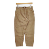 YAECA YAECA WRITE リネン混 90605 テーパードパンツ 日本製 サイズM パンツ カーキ KHAKI ベージュ レディース ヤエカ【中古】6-0927M△