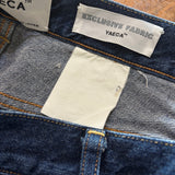 YAECA 日本製 デニムパンツ ブルー レディース ヤエカ【中古】6-0927G△