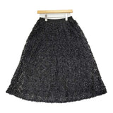 TORRAZZO DONNA 未使用品 トラッゾドンナ スカート SKIRT 定価19800円 ロングスカート 25AW ブラック レディース トラッゾドンナ【中古】6-0814G♪