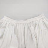 HORROR VACUI ホラーヴァキュイ 未使用品 RIBBON SKIRT ホラー ヴァキュイ 定価124300円 ロングスカート 24SS ホワイト レディース【中古】6-0814G♪