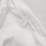 HORROR VACUI ホラーヴァキュイ 未使用品 RIBBON SKIRT ホラー ヴァキュイ 定価124300円 ロングスカート 24SS ホワイト レディース【中古】6-0814G♪