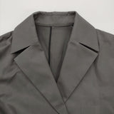 VERMEIL par iena VENTILE シングルトレンチコート サイズ36 定価66000円 トレンチコート 25SS グレー レディース ヴェルメイユパーイエナ【中古】6-0818T♪