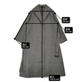 VERMEIL par iena VENTILE シングルトレンチコート サイズ36 定価66000円 トレンチコート 25SS グレー レディース ヴェルメイユパーイエナ【中古】6-0818T♪