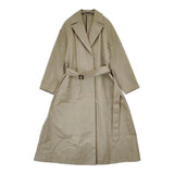 VERMEIL par iena VENTILE シングルトレンチコート サイズ36 定価66000円 トレンチコート 25SS カーキ レディース ヴェルメイユパーイエナ【中古】6-0818T♪