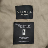 VERMEIL par iena VENTILE シングルトレンチコート サイズ36 定価66000円 トレンチコート 25SS カーキ レディース ヴェルメイユパーイエナ【中古】6-0818T♪