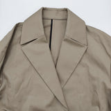 VERMEIL par iena VENTILE シングルトレンチコート サイズ36 定価66000円 トレンチコート 25SS カーキ レディース ヴェルメイユパーイエナ【中古】6-0818T♪