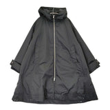 miffew テントラインジップアップダウンコート サイズ2 定価110000円 few25wjk5344 ダウンコート 25AW ブラック レディース ミフュー【中古】6-0818A♪