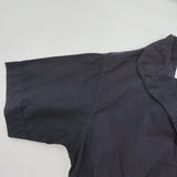 MHL. COTTON LINEN SHIRTING 定価31900円 595-1157551 サイズ2 半袖 ワンピース ネイビー レディース エムエイチエル【中古】6-0817S◎