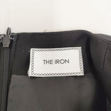 THE IRON R71754-01 サイズM 半袖 オールインワン ツナギ ブラック レディース アイロン【中古】6-0817S◎