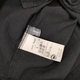 nest Robe/UpcycleLino ラッフルカラーブラウス 定価28600円 01244-1160 ブラウス シャツ 24AW ブラック レディース ネストローブ/アップサイクルリノ【中古】6-0930M∞