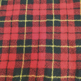 R&D.M.Co- WOOLTARTAN CHECK BLANKET ウールタータンチェックブランケット 大判 定価27500円 no.5907 ストール レッド ブラック レディース オールドマンズテーラー【中古】6-0910T◎