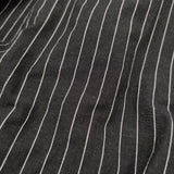 fofofofa SWAY FOODIE BLOUSON 羽織り フードジャケット 定価37400円 ブルゾン BLACK STRIPE ブラックストライプ ホワイト レディース【中古】6-0814M♪