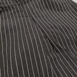 fofofofa SWAY FOODIE BLOUSON 羽織り フードジャケット 定価37400円 ブルゾン BLACK STRIPE ブラックストライプ ホワイト レディース【中古】6-0814M♪