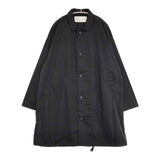 HARVESTY オーバーハーフコート 定価30800円 サイズ1 A32501-1 コート 25SS ブラック レディース ハーベスティ【中古】6-0930M∞