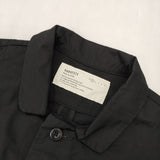 HARVESTY オーバーハーフコート 定価30800円 サイズ1 A32501-1 コート 25SS ブラック レディース ハーベスティ【中古】6-0930M∞