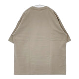 ALL HOURS オールアワーズ コットン DEPARTS サイズ3 プリント 半袖Ｔシャツ カットソー グレージュ レディース【中古】6-0826S∞