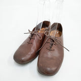 SHOE&SEWN Toscana レースアップ レザー 34 シューズ・靴 ブラウン レディース シュー＆ソーン【中古】6-0815G◎