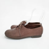SHOE&SEWN Toscana レースアップ レザー 34 シューズ・靴 ブラウン レディース シュー＆ソーン【中古】6-0815G◎