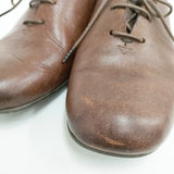 SHOE&SEWN Toscana レースアップ レザー 34 シューズ・靴 ブラウン レディース シュー＆ソーン【中古】6-0815G◎