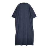 JOURNAL STANDARD LUXE クラシックテンジク スタンダードKINGクルーワンピース 半袖 ワンピース ネイビー レディース ジャーナルスタンダード ラックス【中古】6-0828S◎