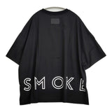 COG THE BIG SMOKE コグザビッグスモーク ロゴ 4101-140-434-1 コットン 半袖Ｔシャツ カットソー ブラック レディース【中古】6-0828S◎