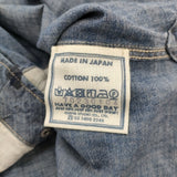 45R/45rpm 瑠璃ダンガリーのタンバリンブラウス（重） 定価47300円 ブラウス シャツ ライトブルー レディース フォーティーファイブアールピーエム【中古】6-0811M♪