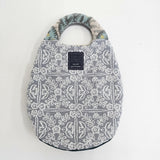 mina perhonen piece uzurabag felice×fruitree pi0868 ウズラバッグ トートバッグ グレー レディース ミナペルホネン【中古】6-0814G♪