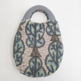 mina perhonen piece uzurabag felice×fruitree pi0868 ウズラバッグ トートバッグ グレー レディース ミナペルホネン【中古】6-0814G♪