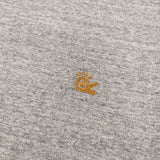 45R/45rpm 未使用品 WEB限定 ONEONE 宝物のチビTシャツ（トップ) 定価10450円 半袖Ｔシャツ カットソー 26SS 杢グレー レディース フォーティーファイブアールピーエム【中古】6-0811S♪