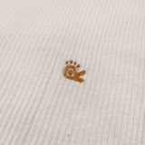 45R/45rpm 未使用品 WEB限定 ONEONE 宝物のチビTシャツ 定価11000円 半袖Ｔシャツ カットソー 26SS アイボリー レディース フォーティーファイブアールピーエム【中古】6-0811S♪
