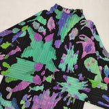 PLEATS PLEASE ISSEY MIYAKE 総柄 プリーツ PP43JK691 サイズ3 長袖Ｔシャツ カットソー ロンＴ マルチカラー レディース プリーツプリーズ【中古】6-0930M∞