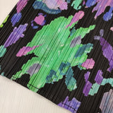 PLEATS PLEASE ISSEY MIYAKE 総柄 プリーツ PP43JK691 サイズ3 長袖Ｔシャツ カットソー ロンＴ マルチカラー レディース プリーツプリーズ【中古】6-0930M∞
