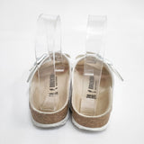 BIRKENSTOCK ARIZONA アリゾナ サイズ38 ナロー幅 サンダル ホワイト レディース ビルケンシュトック【中古】6-0815S◎