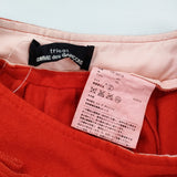 tricot COMME des GARCONS ウール フレアロングスカート サイズS TR-S019 スカート AD2016 レッド レディース トリココムデギャルソン【中古】6-0925T♪
