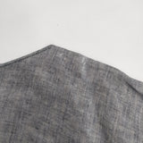 evam eva linen poncho リネンポンチョ ワンピース 定価26400円 E221T193 ポンチョ グレー レディース エヴァムエヴァ【中古】6-0828S◎