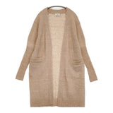 ACNE STUDIOS ウールモヘア混ニット サイズXXS ロング カーディガン ベージュ レディース アクネストゥディオズ【中古】6-1016T♪