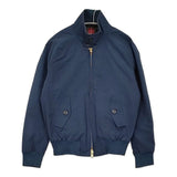 BARACUTA ハリントンジャケット サイズ30 英国製 1701184 スイングトップ ブルゾン ネイビー レディース バラクータ【中古】6-0814M♪