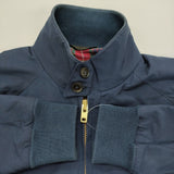 BARACUTA ハリントンジャケット サイズ30 英国製 1701184 スイングトップ ブルゾン ネイビー レディース バラクータ【中古】6-0814M♪