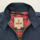 BARACUTA ハリントンジャケット サイズ30 英国製 1701184 スイングトップ ブルゾン ネイビー レディース バラクータ【中古】6-0814M♪