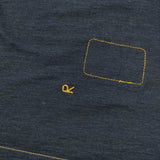45R/45rpm 墨絵de フクロウ908オーシャンTシャツ サイズ1 半袖Ｔシャツ カットソー インディゴ ネイビー レディース フォーティーファイブアールピーエム【中古】6-0814S♪