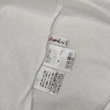 Ami by LF アミバイリンクフロー シンボリックスムースプルオーバー 定価14300円 サイズL 長袖Ｔシャツ カットソー ロンＴ ホワイト レディース【中古】6-1003M∞