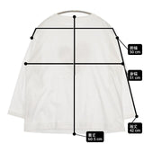 Ami by LF アミバイリンクフロー シンボリックスムースプルオーバー 定価14300円 サイズL 長袖Ｔシャツ カットソー ロンＴ ホワイト レディース【中古】6-1003M∞