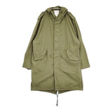YAECA LIKE WEAR M-51パーカ 定価68200円 23502 コットン サイズ34 コート カーキ OLIVE レディース ヤエカ【中古】6-0930M∞